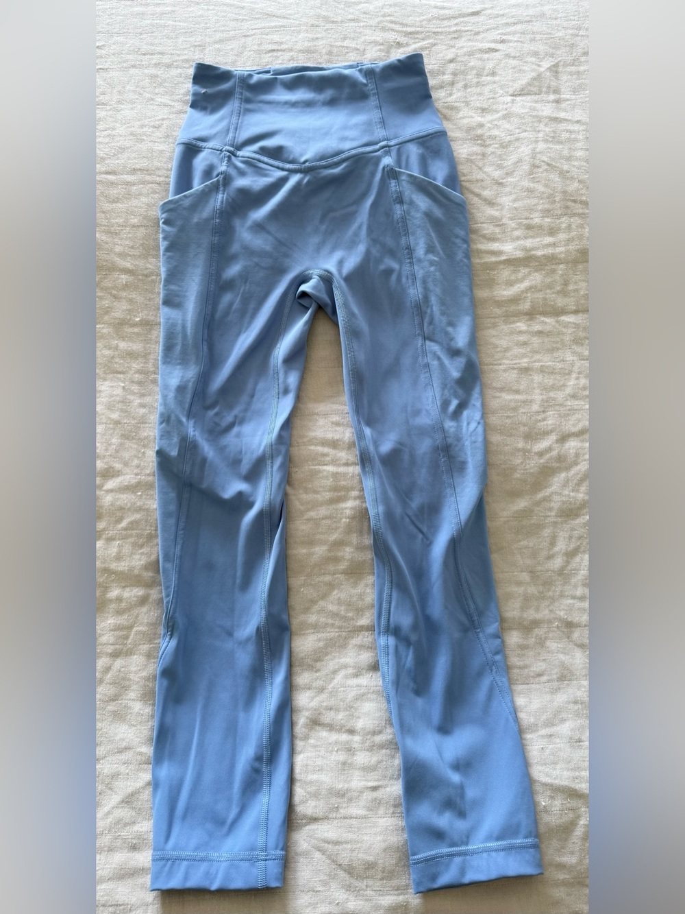 lululemon athletica Light Blue High-Waist Leggings